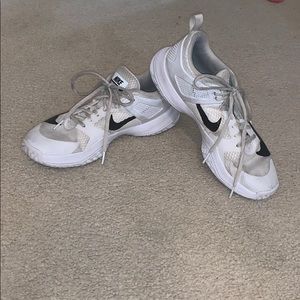 White Nike Volleyball Shoes